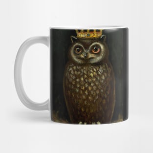 Owl with a Crown Mug